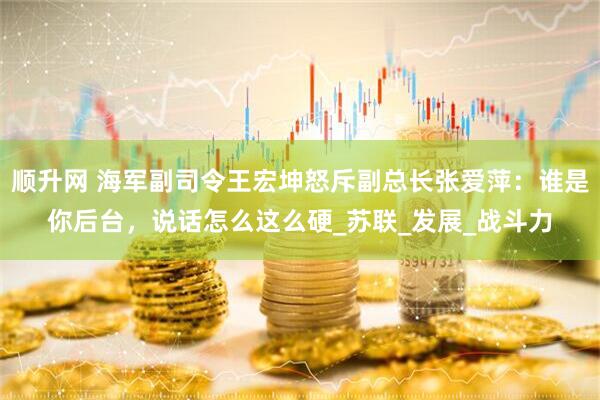 顺升网 海军副司令王宏坤怒斥副总长张爱萍：谁是你后台，说话怎么这么硬_苏联_发展_战斗力